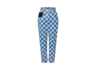 Louis Vuitton Damier Denim Jeans "Blue"