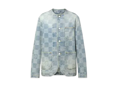 Louis Vuitton Damier Denim Chic Jacket "Indigo"