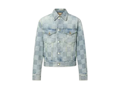 Louis Vuitton Damier Denim Chic Jacket "Indigo"