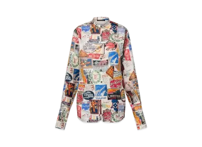 Louis Vuitton Elysee Palace Silk Shirt "Ivory"