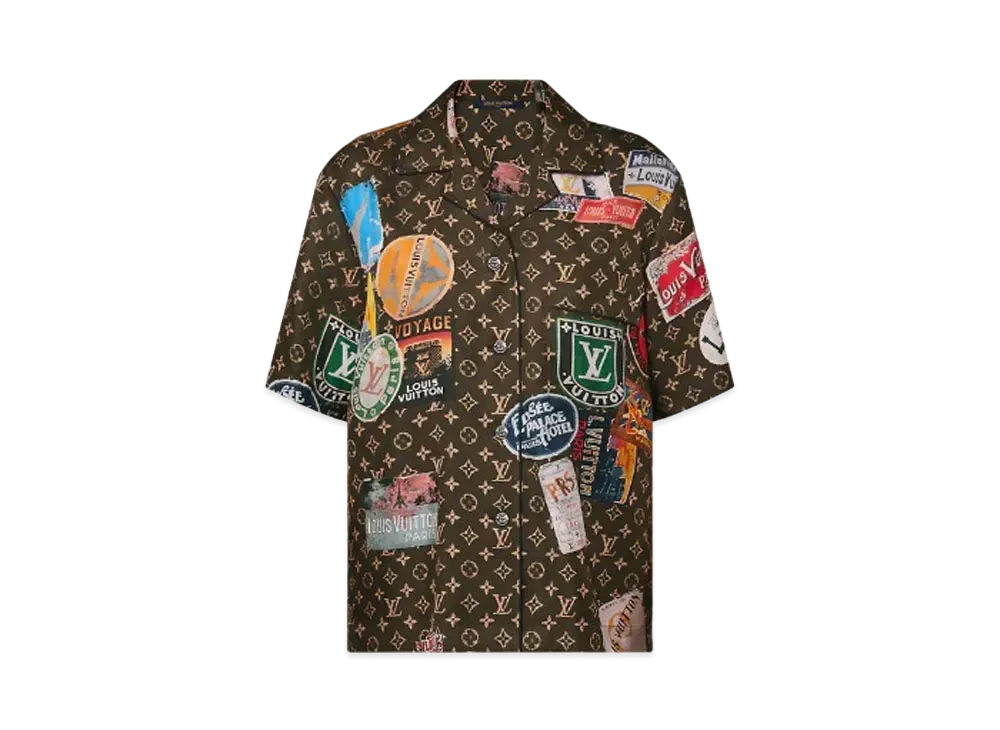 Louis Vuitton Elysee Palace Pajama Shirt "Dark Brown"