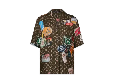 Louis Vuitton Elysee Palace Pajama Shirt "Dark Brown"