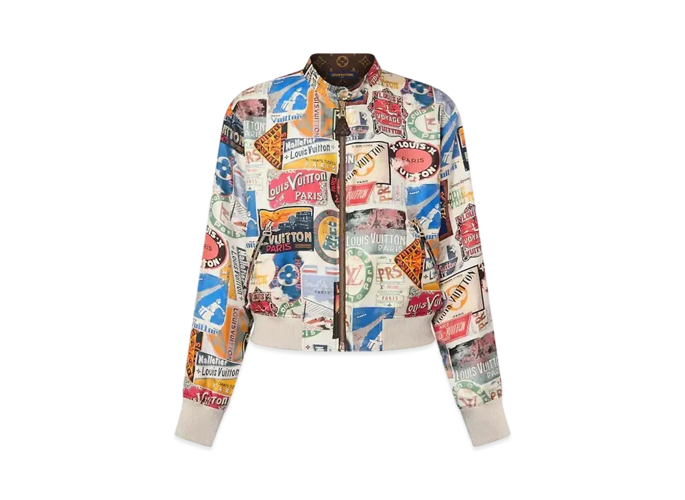 Louis Vuitton Reversible Elysee Palace Bomber Jacket "Ivory"
