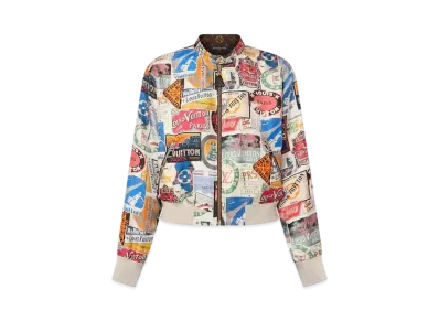 Louis Vuitton Reversible Elysee Palace Bomber Jacket "Ivory"