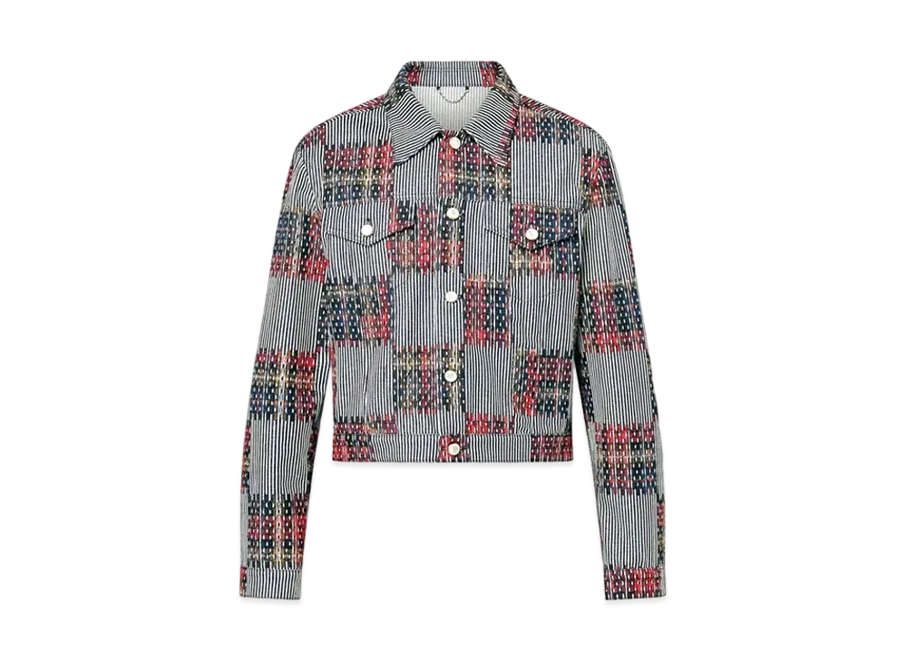 Louis Vuitton Hickory Damier Denim Jacket "Indigo"