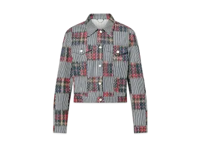 Louis Vuitton Hickory Damier Denim Jacket "Indigo"