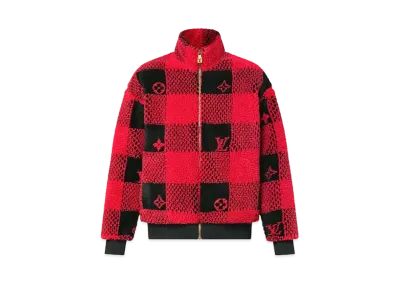 Louis Vuitton Damier Fleece Blouson "Red plaid"