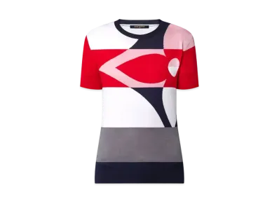 Louis Vuitton x AC Geometric Knit Top "Blanc"