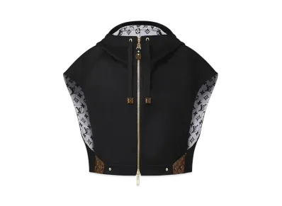 Louis Vuitton Women's Double Face Open-Arm Jacket "Noir"