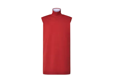 Louis Vuitton Color-Blocked Turtleneck Top "Grenat Fonce"