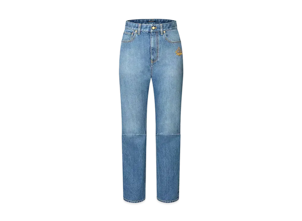 Louis Vuitton LV Snowflake Jeans "Blue"
