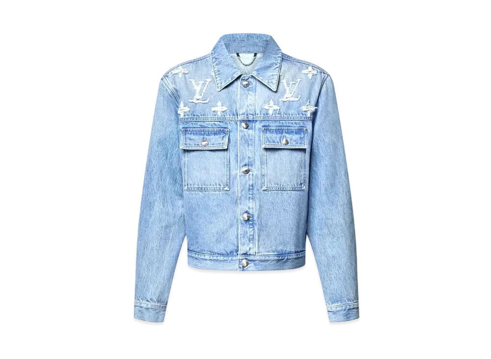 Louis Vuitton Denim Trucker Jacket "Indigo"