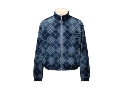 Louis Vuitton Denim Fleece Blouson "Indigo"