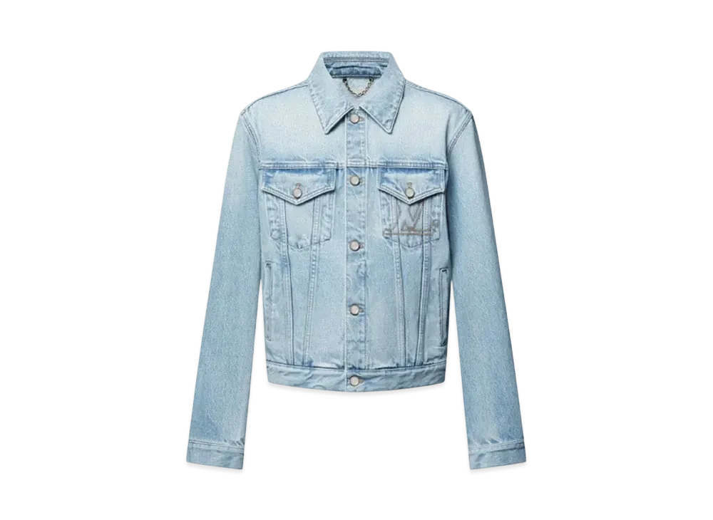 Louis Vuitton Denim Trucker Jacket "Dyed Indigo"