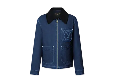 Louis Vuitton Wintery Workwear Denim Jacket "Indigo"