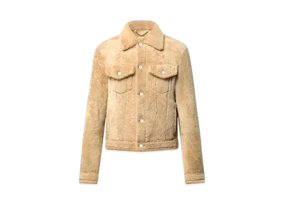 Louis Vuitton Shearling Trucker Jacket "Beige"