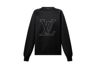 Louis Vuitton Studded Lv Sweater "Black Shining"