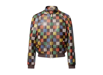 Louis Vuitton Damier Leather Blouson "Multicolor"