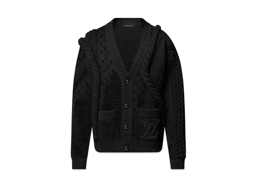 新入荷商品 24ss 未使用 ヴィトン ダミエ ドライバーズ ニット ウール