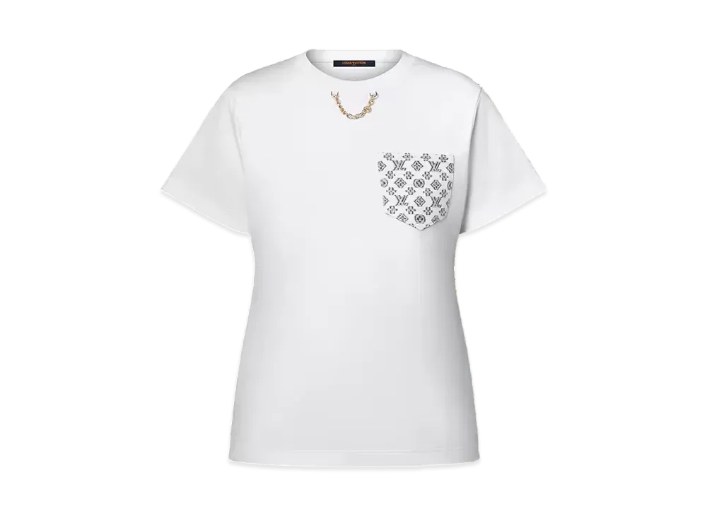 ルイヴィトン ウィメンズ シグネチャー プラークTシャツ 