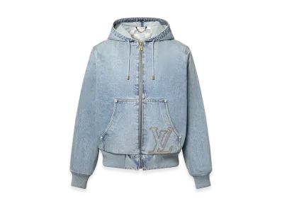 Louis Vuitton Hooded Workwear Denim Blouson "Indigo"
