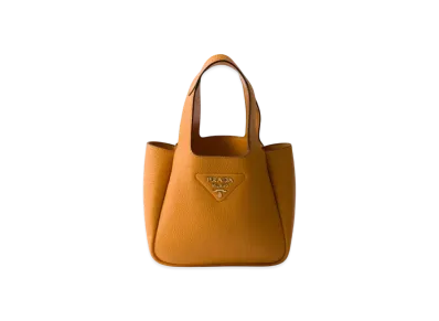 PRADA Leather Mini Handbag "Amber"