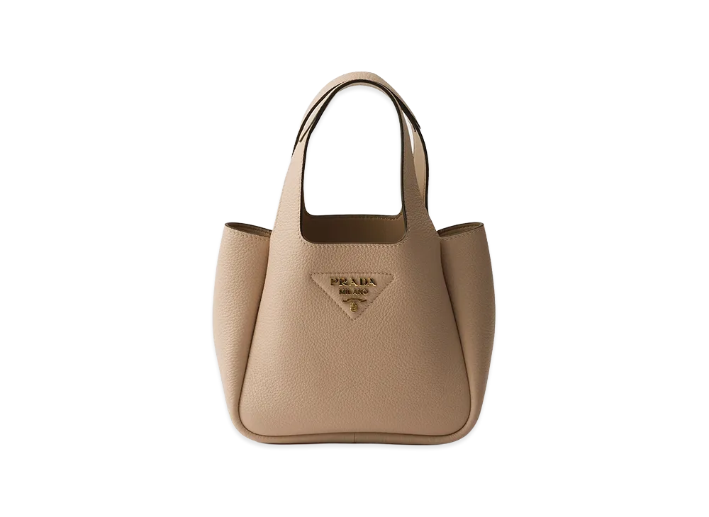 PRADA Leather Mini Handbag "Cameo"