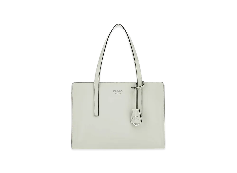 PRADA Women's Leather Re-Edition 1995 Shoulder Bag "White"