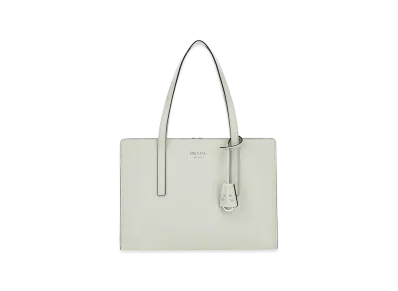 PRADA Women's Leather Re-Edition 1995 Shoulder Bag "White"