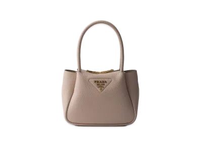 PRADA Leather Mini Handbag "Water Lily"