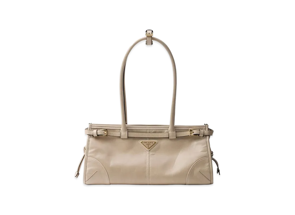 PRADA Women's 'Bonnie' Medium Handbag "Beige"