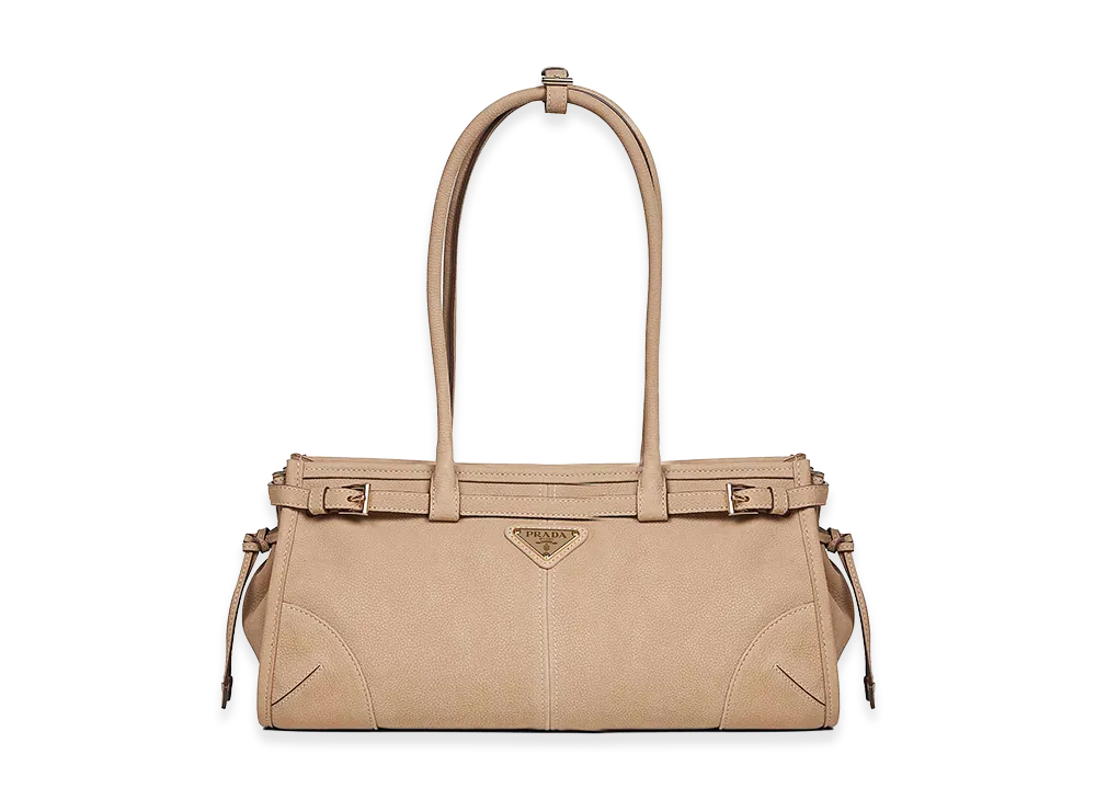 PRADA Women's Handbag "Beige"