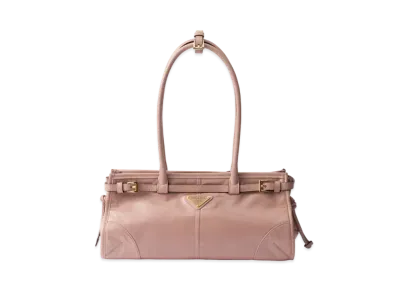 PRADA Medium Leather Handbag "Lily of the Valley"