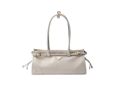 PRADA Medium Leather Handbag "White"
