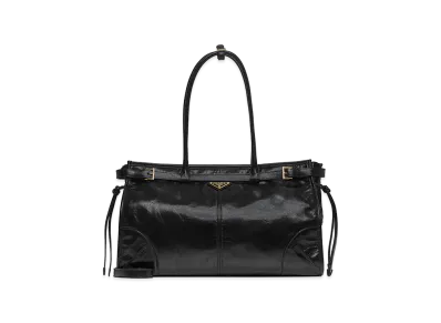 PRADA Women's 'Bonnie' Large Handbag "Black"