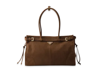 PRADA Women's Handbag "Brown"