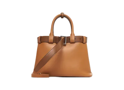 PRADA Women's 'Buckle' Medium Handbag "Beige"