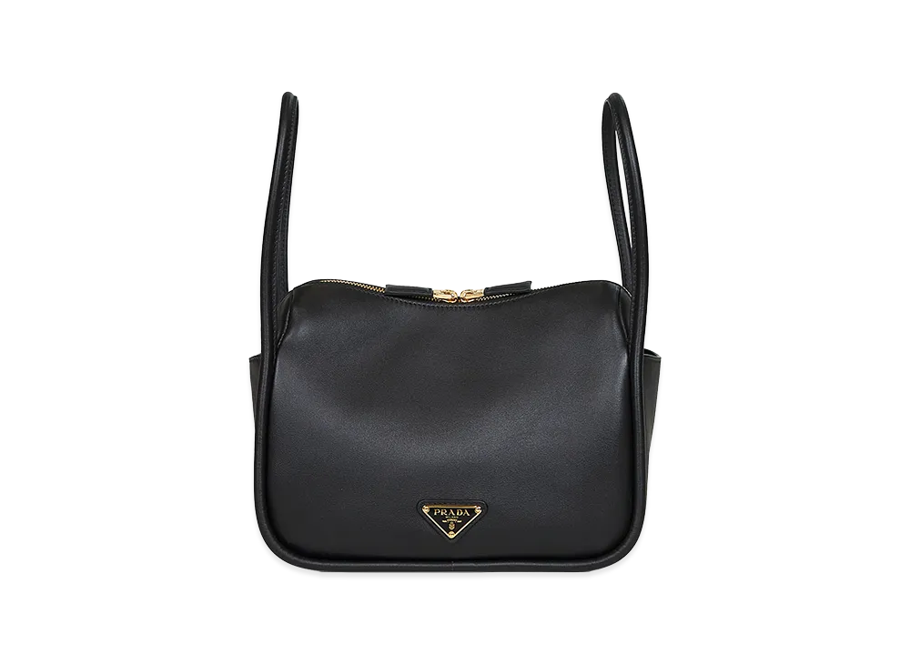 PRADA Women's Leather Handbag "Black"