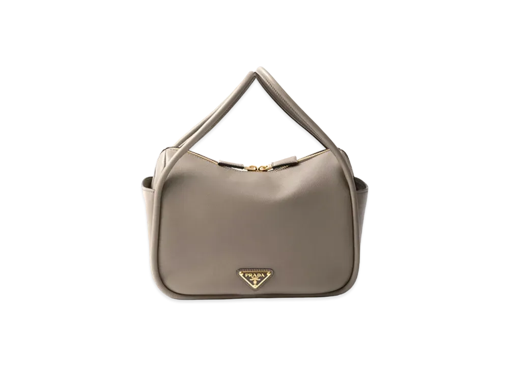 PRADA Darling Leather Handbag "Clay"