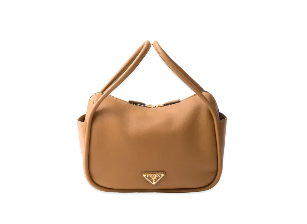 PRADA Darling Leather Handbag "Camel"
