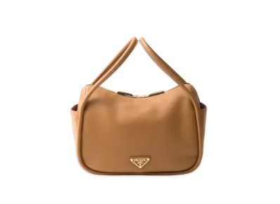 PRADA Darling Leather Handbag "Camel"