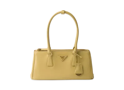 PRADA Medium Prada Galleria Leather Bag "Vanilla"