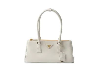PRADA Medium Prada Galleria Leather Bag "White"