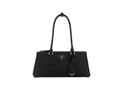 PRADA Women's Leather Shoulder Bag "Black"