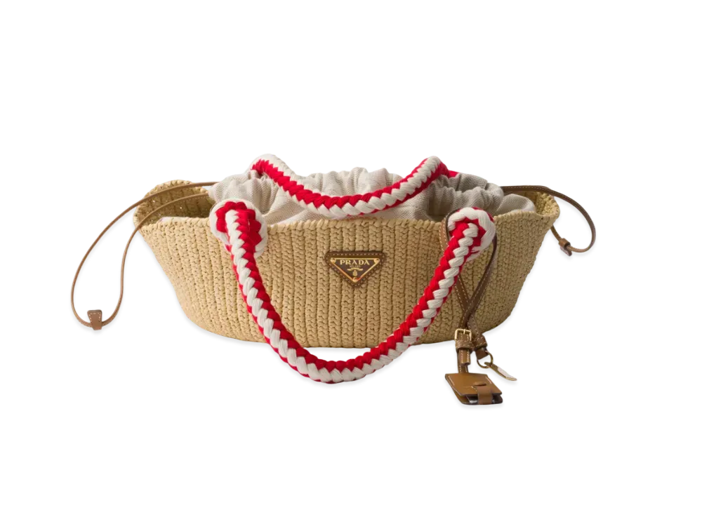 PRADA Small Crochet Bag "Natural"