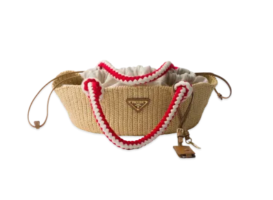 PRADA Small Crochet Bag "Natural"