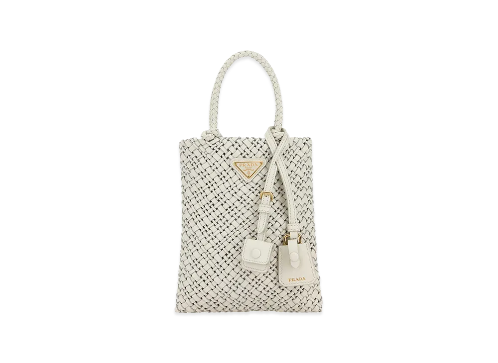 PRADA Women's Leather Handbag "White"