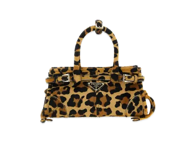PRADA Women's 'Bonnie' Mini Handbag "Animal Print"