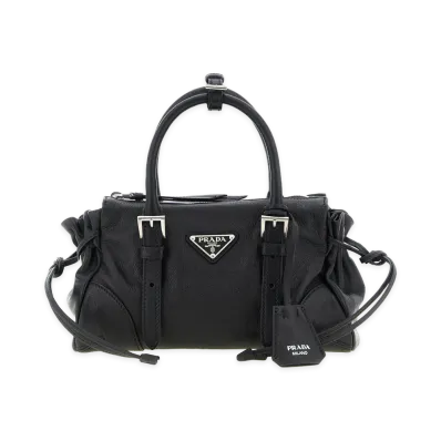 PRADA Women's Karin Small Handbag "Black"