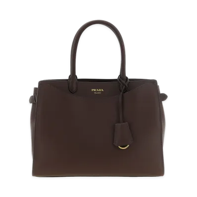 PRADA Women's Prelude Handbag "Brown"